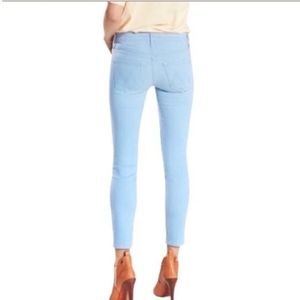 Mother The Muse ankle Jean in hush wash.*flaw